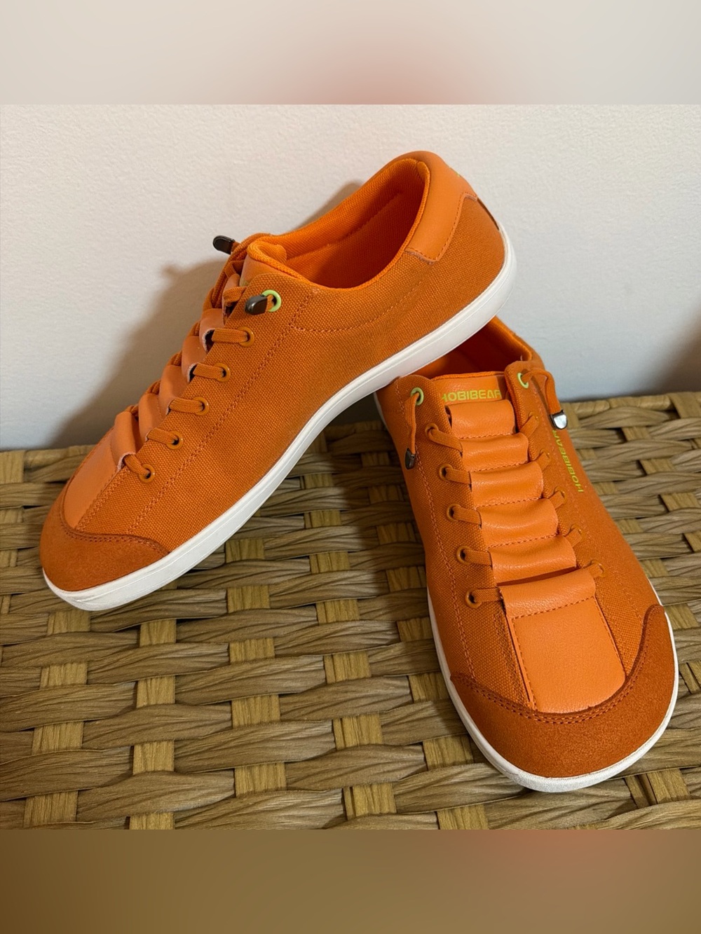 Hobibear Minimalist Barefoot Shoes 44 Unisex Mens 11 Womens 13 Orange TikTok